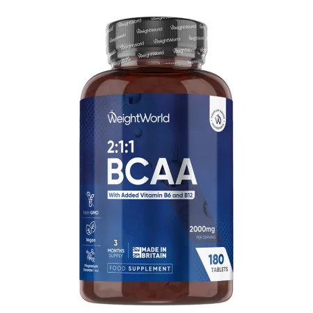 BCAA – Мускулно възстановяване и издръжливост, 180 таблетки