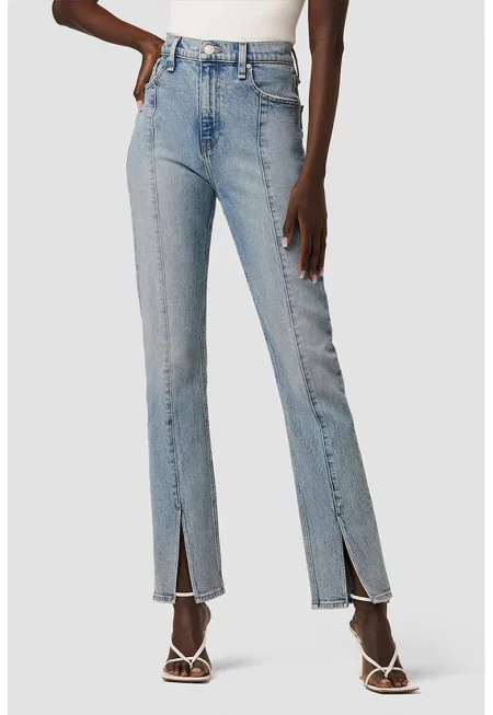 Bootcut Jeans With Washedout Aspect - Син