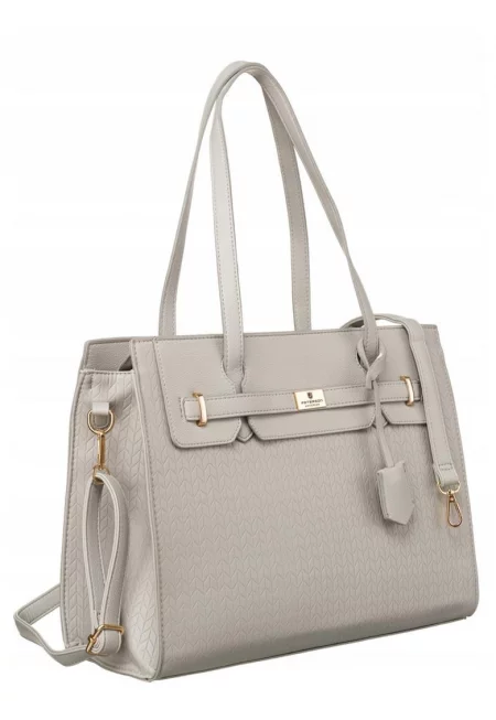 Чанта PTN R-1907 Tote Екологична кожа - Сив