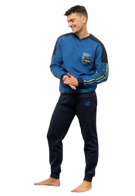 Дълга мъжка пижама  LP2100