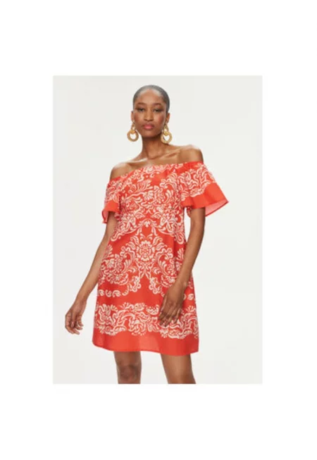 Дамска рокля - Гауди - Оранжево