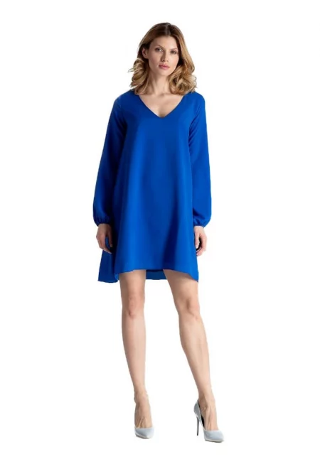 Дамска вечерна рокля Elyannin M566 светло синя