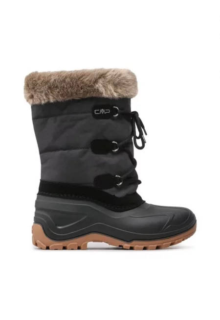 Дамски ботуши -  60988 - Синтетични - Черни