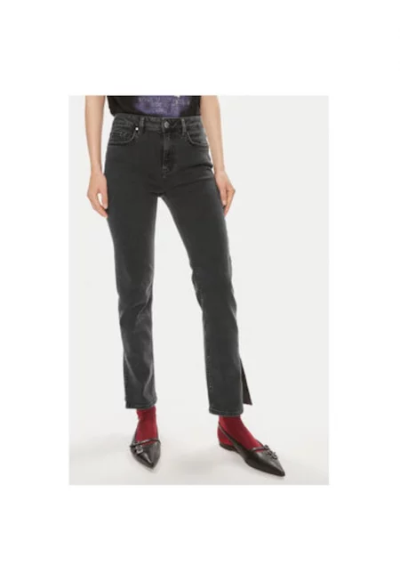 Дамски дънки -  303949839 - Памук/Памук - Черен - Черен