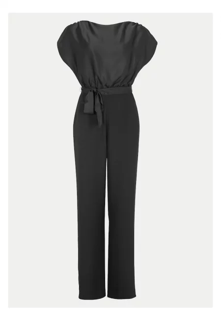 Дамски гащеризон  3AD00400 - Полиестер - Черен