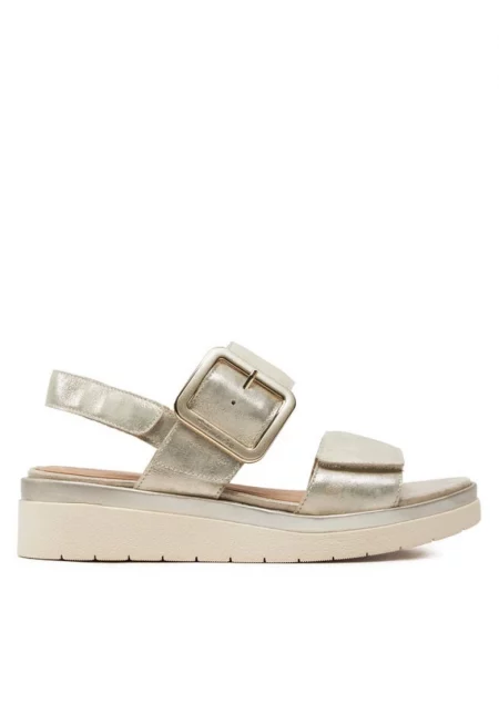 Дамски обувки  303751692 - Естествена кожа - Златен