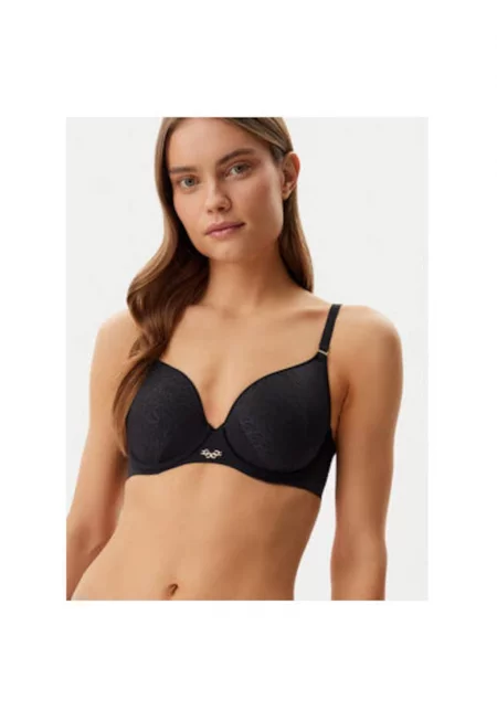 Дамски сутиен -  304889158 - Полиамид/Еластан - Черен