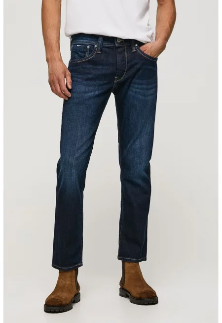 Дънки Cash със средна талия - Тъмносин