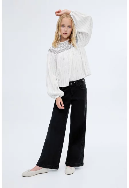 Дънки с висока талия