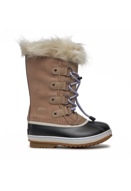 Детски боти и ботуши  302651542 - Синтетична/Каучукова/Тесена кожа - Кафяви