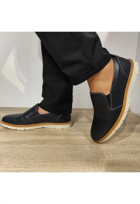 Ежедневни мъжки обувки  Ot5911 42-N - 40 - тъмносини
