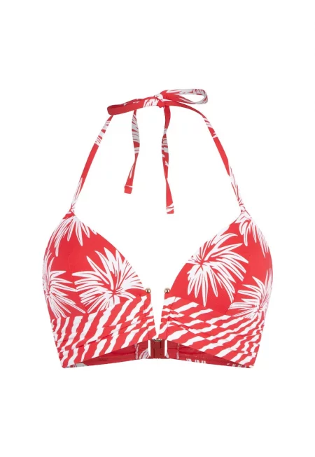 Горен халтер бански Fresh Flowers - Многоцветен