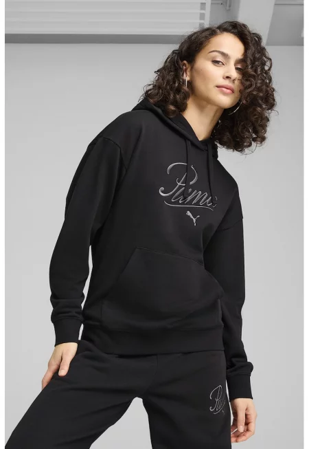 Худи с памук и лого