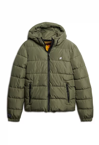 Капитонирано зимно яке Sports Puffer с качулка