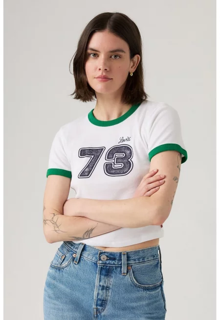 Къса тениска по тялото Youth