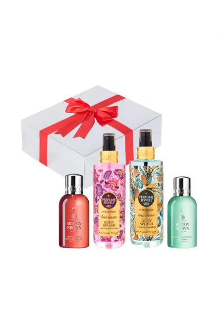 Комплект Diamond Dreams - жени - 2 x спрей за тяло Eyup 250 ml - душ гел Gingerlily 100 ml + шампоан за обем Kumudu 100 ml