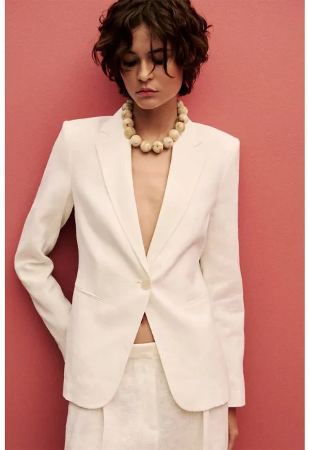 Ленено сако - Слонова кост