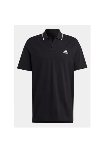 Мъжка тениска -  303487850 - Памук - Черен - Черен