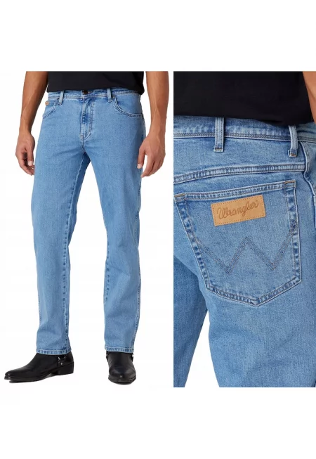 Мъжки дънки Wrangler  821 - сини - Син