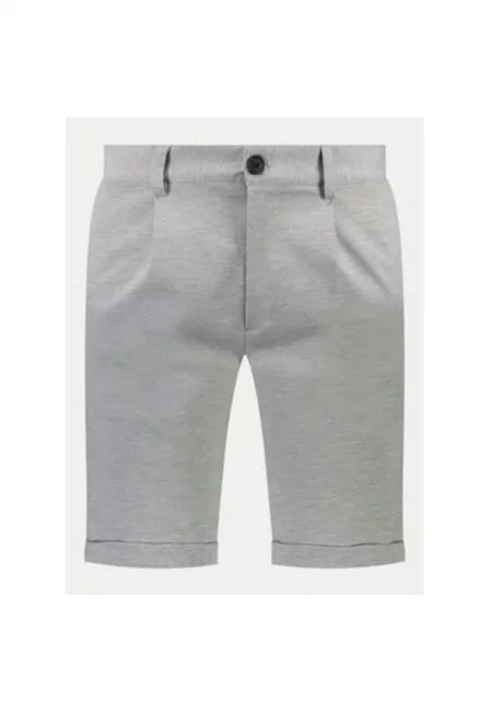 Мъжки къси панталони -  303585570 - Полиестер/Полиамид/Вискоза - Сив - Сив