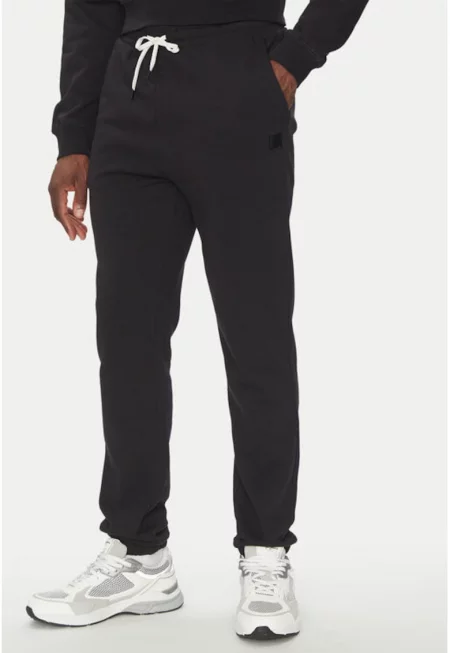 Мъжки панталон -  305342355 - Памук - Черен