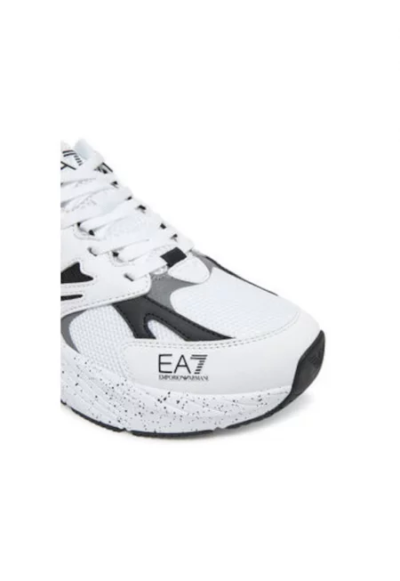 Мъжки спортни обувки - X8X194 XK408 -  Emporio Armani - Еко кожа - Бял