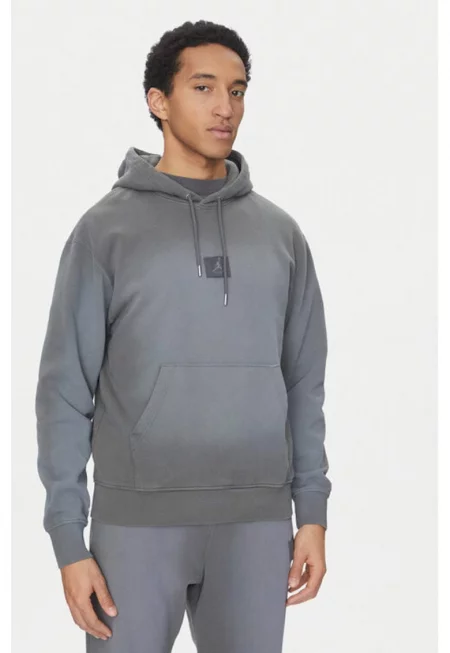 Мъжки суитшърт -  305365392 - Памук - Сив