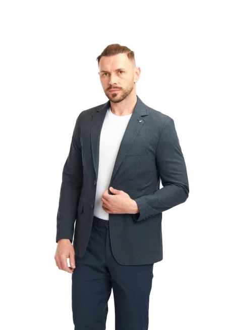 Мъжко сако  Nelson 5617 синьо -