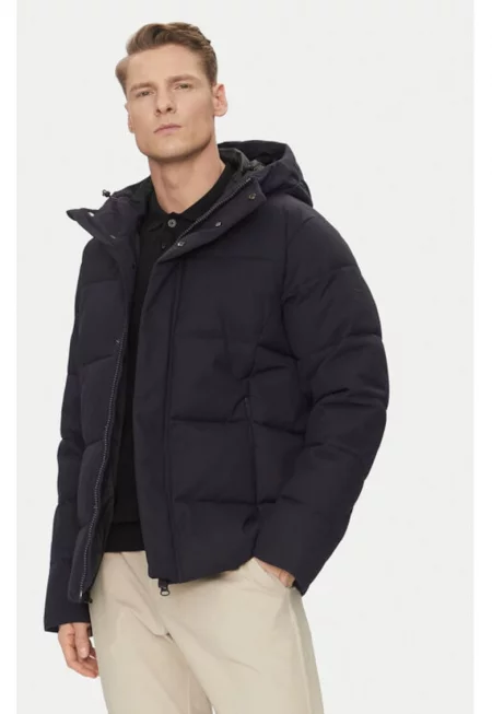 Мъжко яке -  304215506 - Полиестер - Син - Син