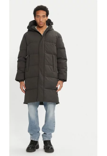 Мъжко яке -  304464911 - Полиамид/Памук - 2XL INTL - Черно
