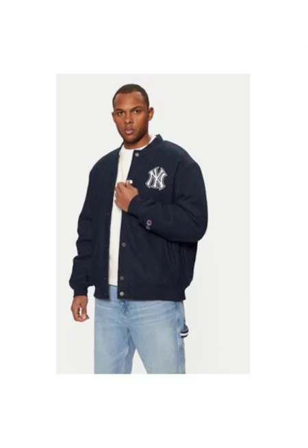 Мъжко яке -  304699801 - Вискоза/Вълна - Син - Син