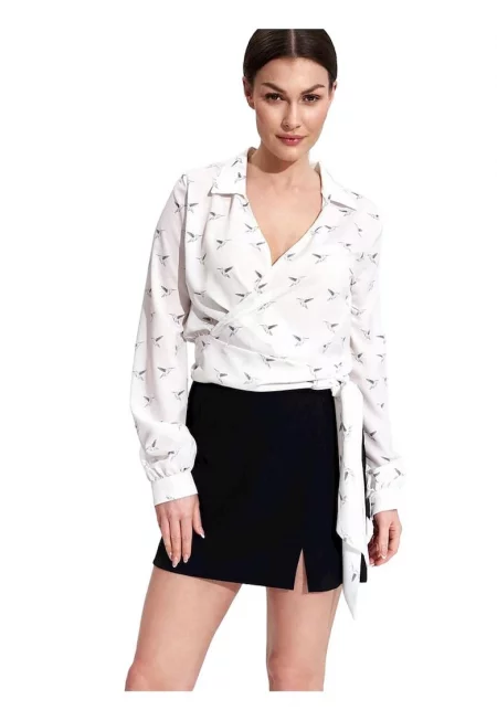 Мини пола -  Полиестер - Черна