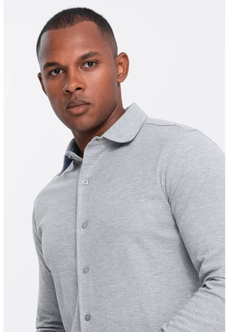 Памучна слим риза