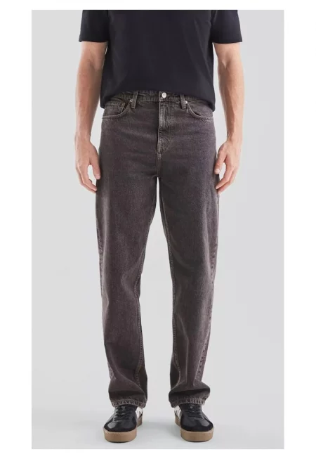 Q/S by s.Oliver Мъжки дънки - свободна кройка - със средна талия и прав крачол - тъмносиви - Tъмносив