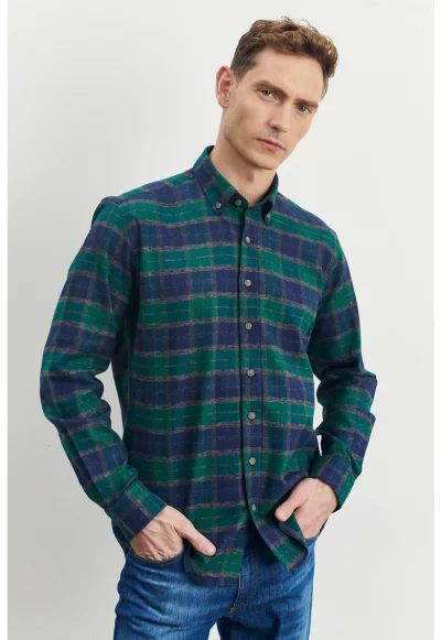 Риза Oxford на каре