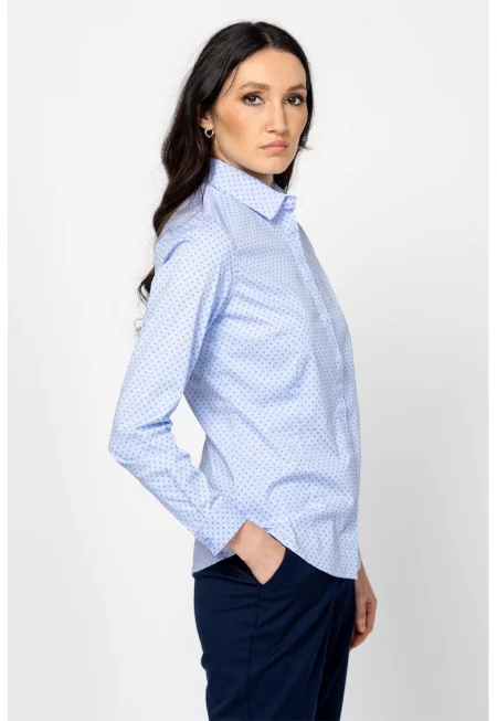 Риза Romin с дълги ръкави и яка