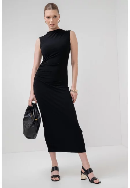Рокля без ръкави - Черен
