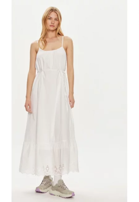 Рокля - Само - 2789 - Памук - Бяла