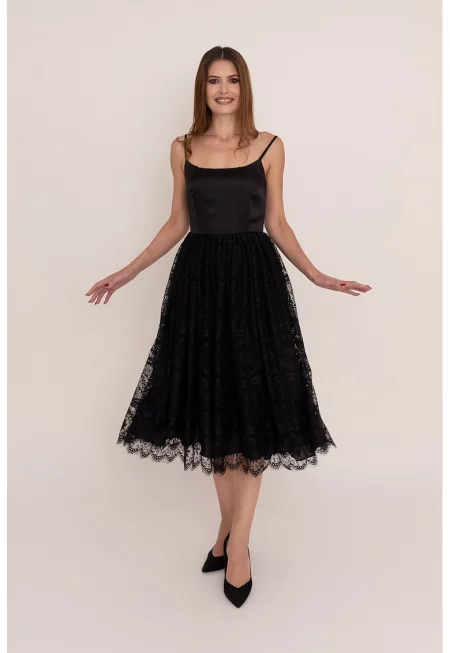 Рокля Zoe без ръкави - Черен