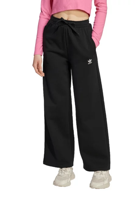 Спортен панталон с широк крачол и висока талия