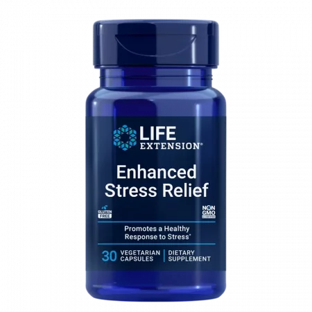 Стрес и добро настроение - Маточина + L-Теанин - Enchanced Stress Relief, 30 капсули
