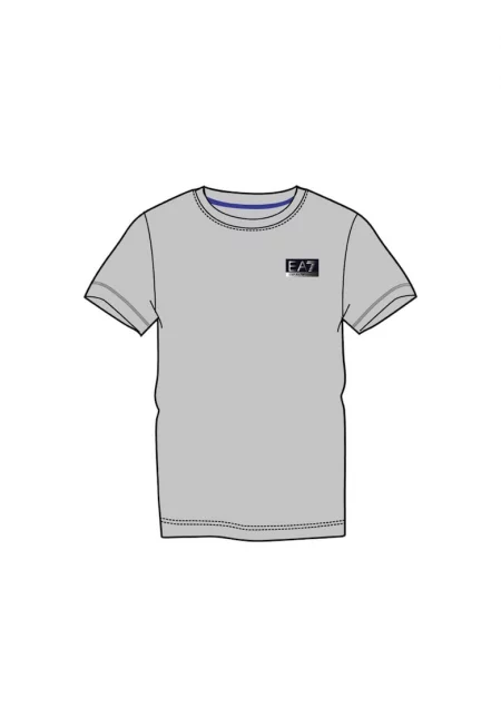 Тениска  EA7 Natural Ventus 7 38833 - Сив