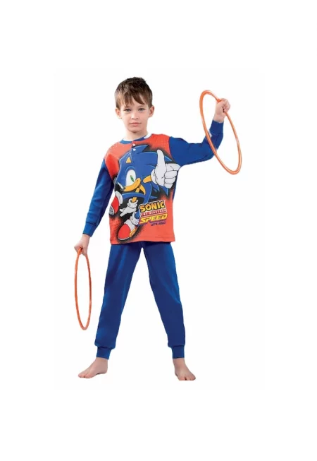 The Hedgehog Speed Let's Roll Long Pyjamas