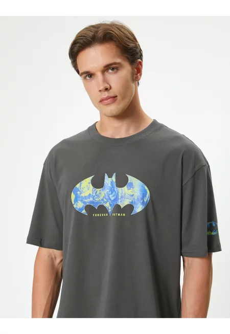 Уголемена тениска Batman с щампа