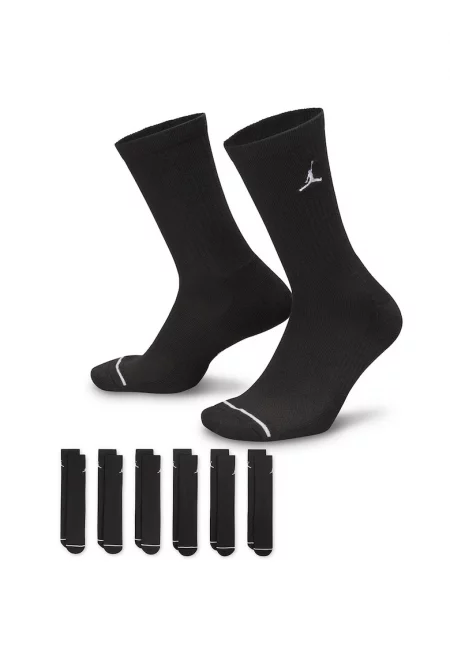 Унисекс баскетболни дълги чорапи с лого - 6 чифта