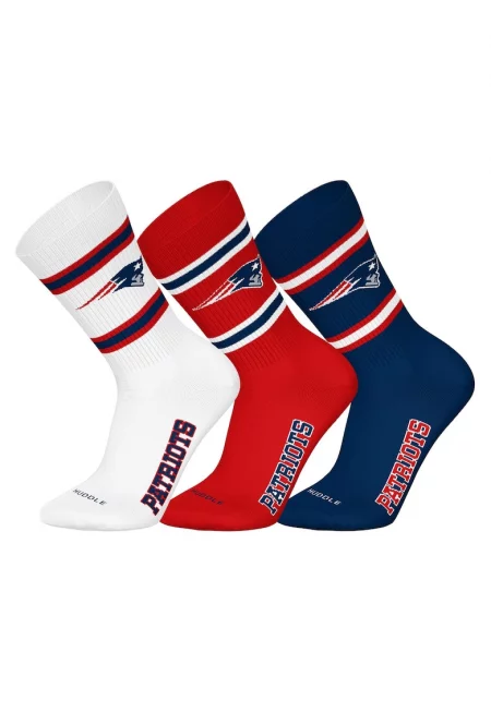 Унисекс дълги чорапи NFL - 3 чифта