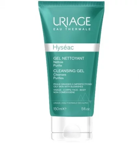 Uriage Hyseac Cleaning Gel Измиващ гел за лице за комбинирана и мазна кожа