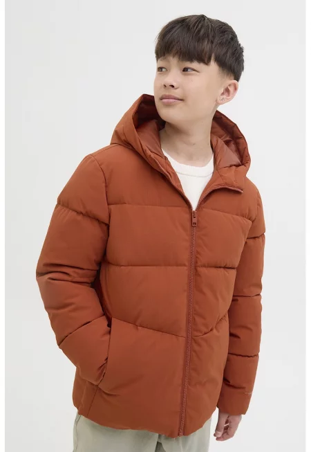 Ватирано зимно яке с джобове