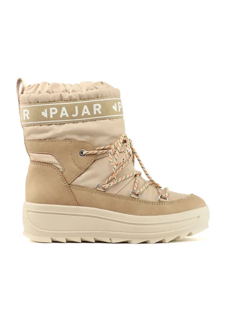 Зимни боти Galaxy без закопчаване - Бежов