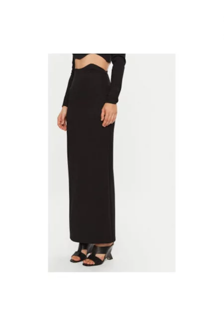 Дамска пола -  304549199 - Вискоза/Полиамид - Черен - Черен